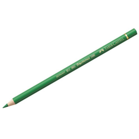 Професійний кольоровий олівець Смарагдово-зелений Faber-Castell Polychromos